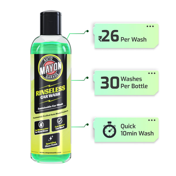 Rinse-less Car Wash (Waterless)